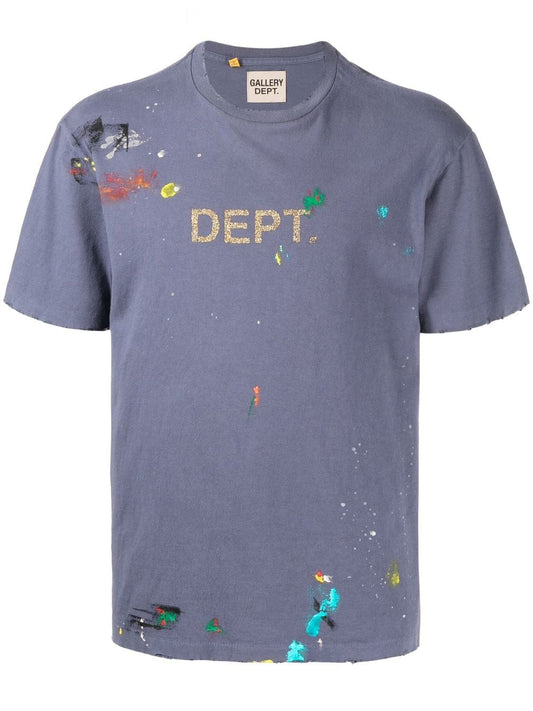 GALLERY DEPT. t-shirt à effet taches de peinture nouvelle collection