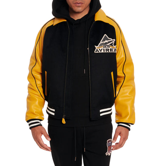 AVIREX CLASSIC WOOL LEATHER VARSITY