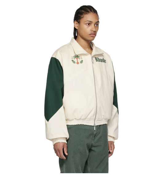 RHUDE veste bomber à logo imprimé