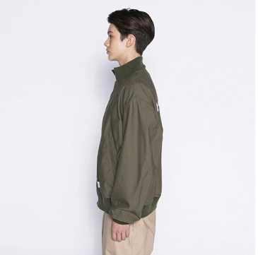 WTAPS style outillage veste rétro lavage style militaire ample