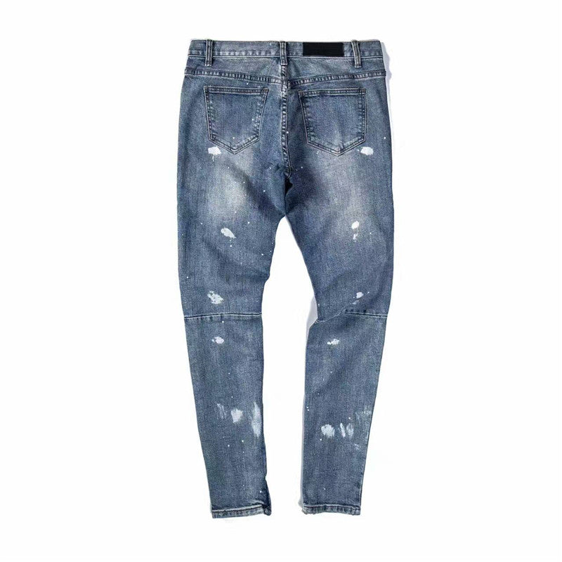 DARK ICON Jeans pour hommes Pantalon en jean Homme Bleu