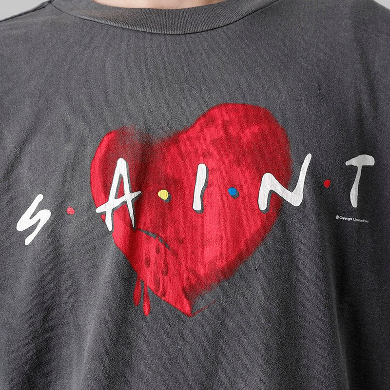 SAINT MICHAEL t-shirt à logo imprimé Nouvelle collection