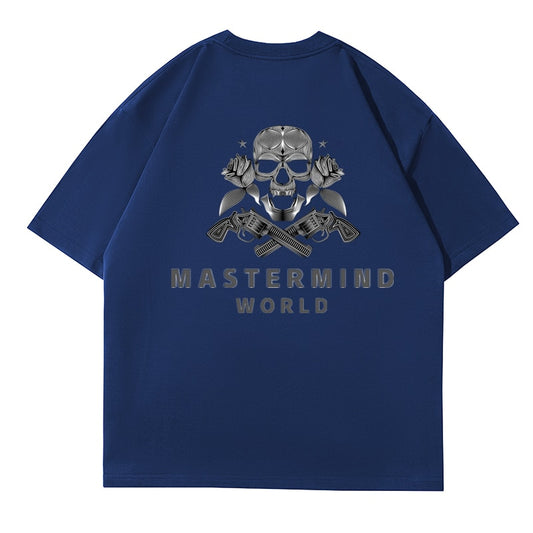 MASTERMIND JAPAN t-shirt double Lance Rose Crâne Croix