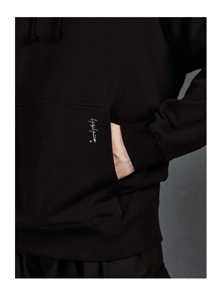 YOHJI YAMAMOTO poche Signature pull à capuche unisexe