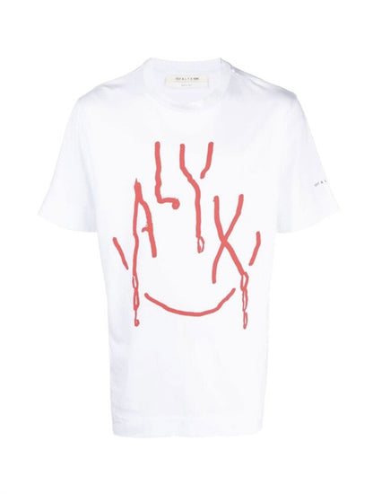 ALYX 1017 9SM T-Shirt Imprimé Logo Lettre Ronde Meilleure Qualité Tops Manches Courtes