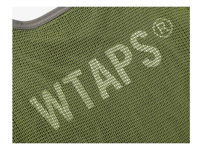 WTAPS t-shirt à manches courtes été nouvelle grille tissu bicouche ensemble deux pièces japonais ample et confortable col rond