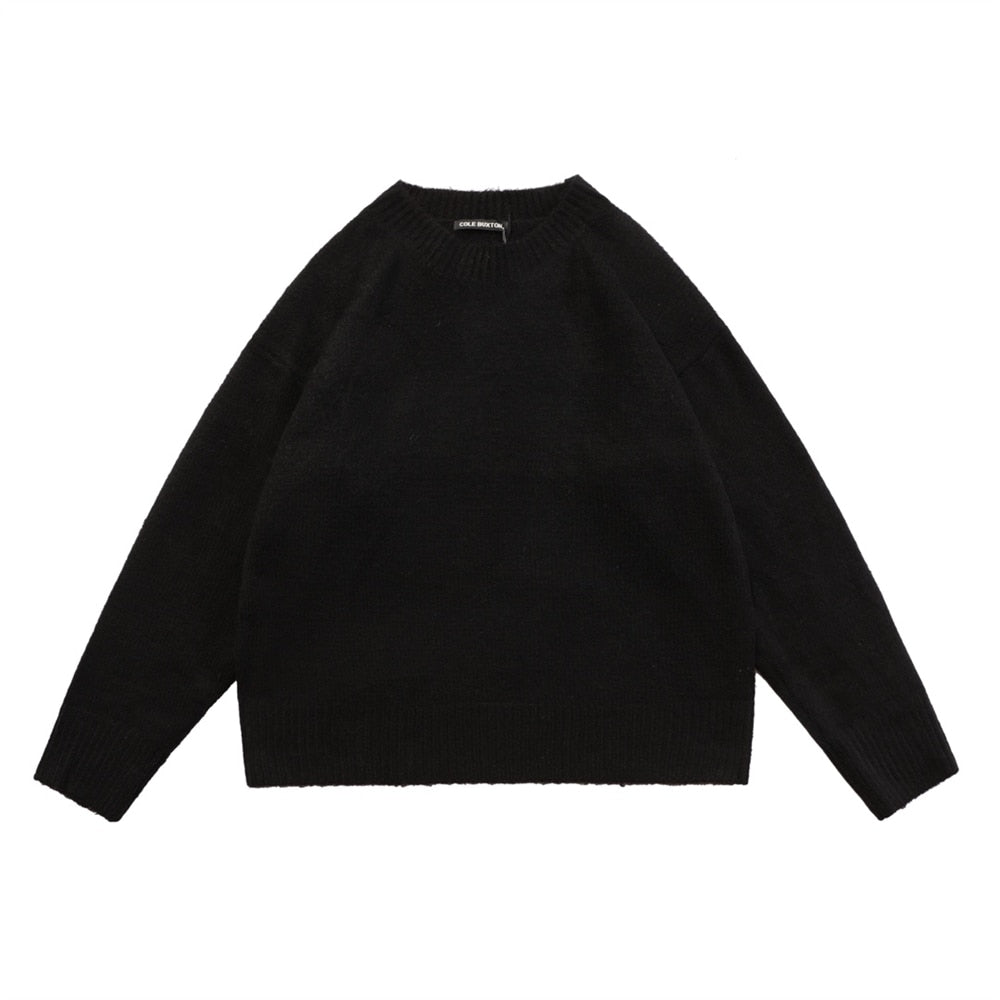 COLE BUXTON solide surdimensionné pull en tricot