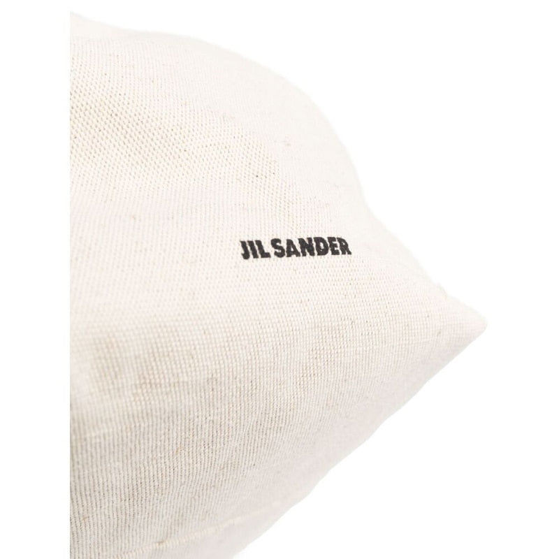 JIL SANDER Sac porté épaule à Logo imprimé - Blanc