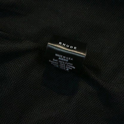 RHUDE Short à logo imprimé homme