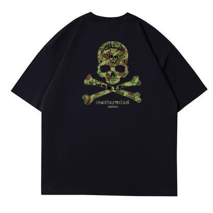 MASTERMIND JAPAN t-shirt style japonais Camouflage tête de mort