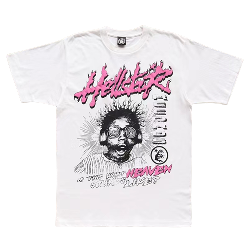 HELLSTAR American Streetwear T Shirt Coton À Manches Courtes