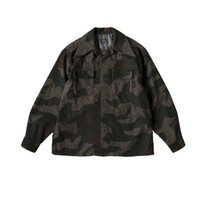 KAPITAL Style japonais offre restreinte Camouflage disparue Style militaire veste décontractée