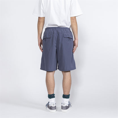 DESCENDANT DCDT Petite Baleine Broderie Nylon Séchage Rapide Short Fallow Pour Hommes Et Femmes