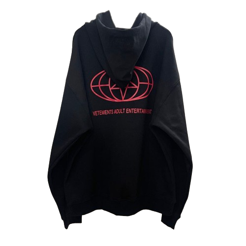 VETEMENTS Loose Pull À Capuche Coton Imprimé Qualité VTM Casual Hoodies Sweat