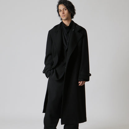 YOHJI YAMAMOTO Chinese Tiger Remnant Dream Embroidery pardessus unisexe veste yohji en laine