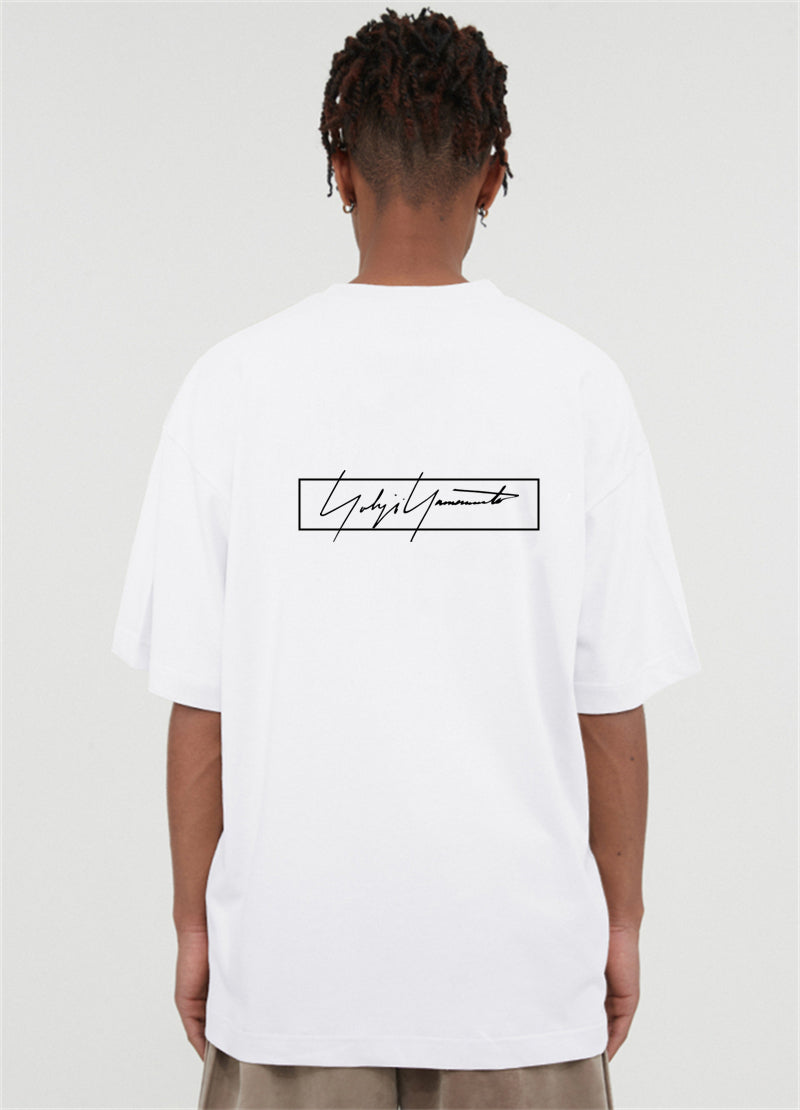 YOHJI YAMAMOTO Y-3 Signature Box T-shirt à manches courtes