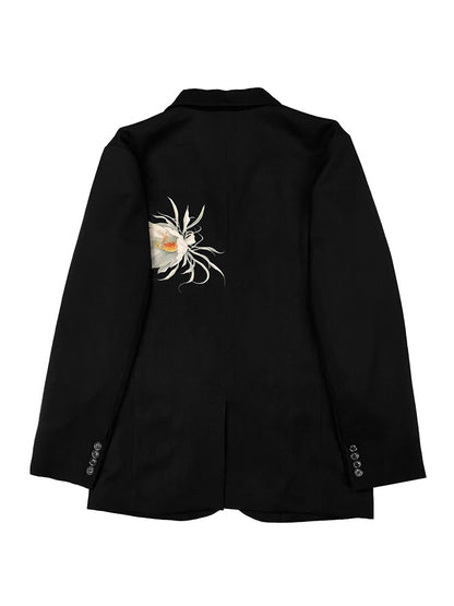 YOHJI YAMAMOTO veste blazer oversize costume de luxe blazer hombre