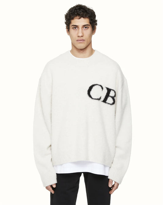 COLE BUXTON Pull en tricot à logo CB