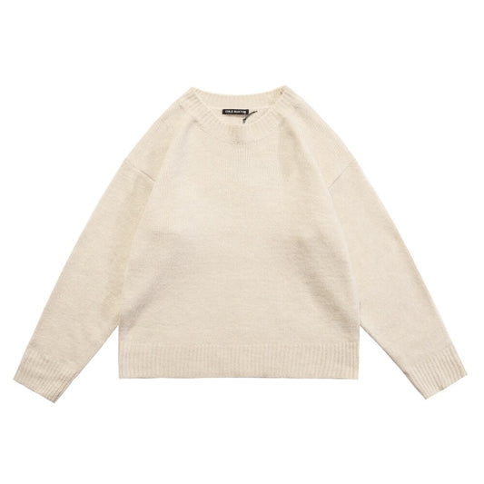 COLE BUXTON solide surdimensionné pull en tricot