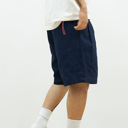 BEAMS japan short corde rouge double pli jachère