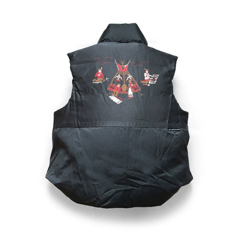 KAPITAL Nylon Keel Weaving Vest