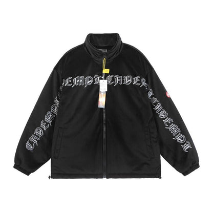 CAV EMPT Puffer Veste Mode Parkas Top Qualité Sanskrit Daim Col Haut Épaissi