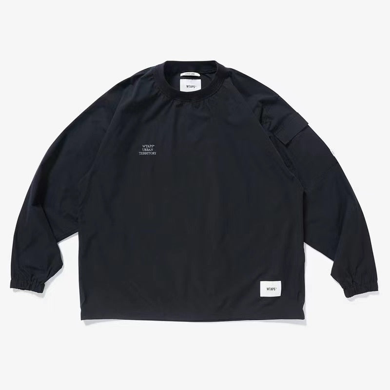 WTAPS col rond à manches longues décontractée style japonais