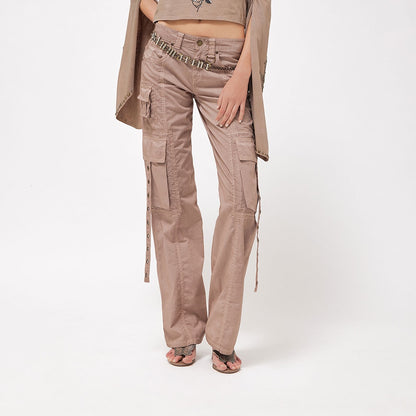 BLUMARINE pantalon à coupe droite