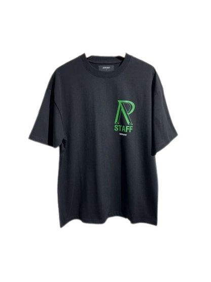 REPRESENT High Street Staff Green R Logo Imprimer T-shirt polyvalent Streetwear