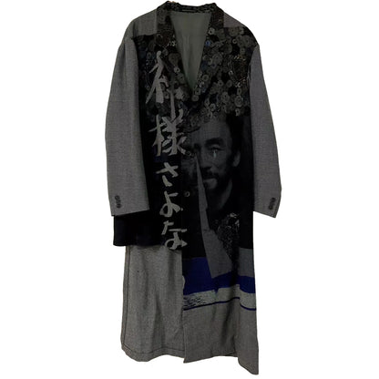 YOHJI YAMAMOTO Japon Style coréen manteau coupe-vent surdimensionnés