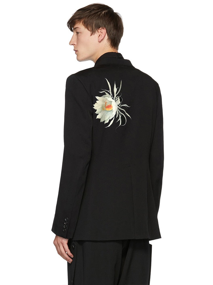 YOHJI YAMAMOTO veste blazer oversize costume de luxe blazer hombre