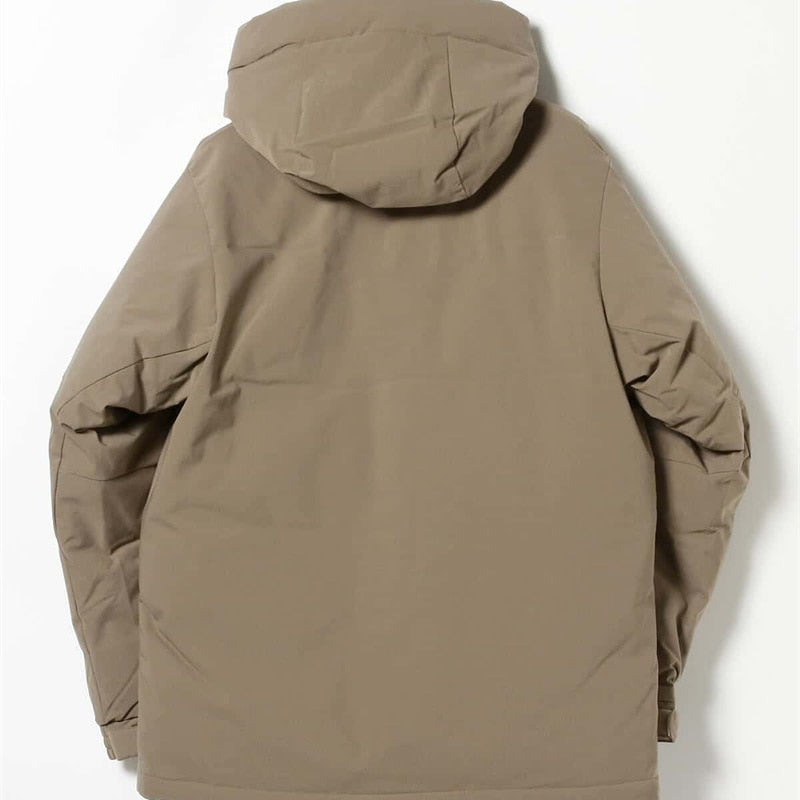 BEAMS Veste imperméable en duvet avec fonction imperméable