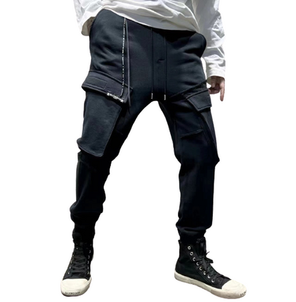 MASTERMIND Skull Broderie Cargo Pantalons Streetwear Techwear