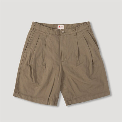 BEAMS japan short corde rouge double pli jachère