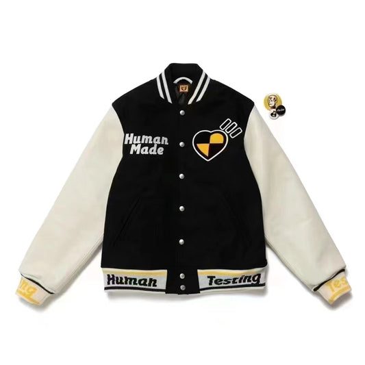 HUMAN MADE x Asap Rocky Human Testing Varsity Jacket