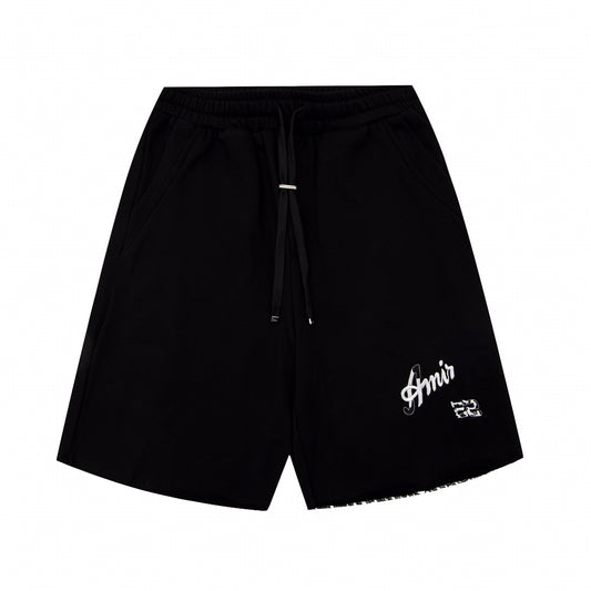 AMIRI Short mode décontracté haute qualité plage été cordon brodé