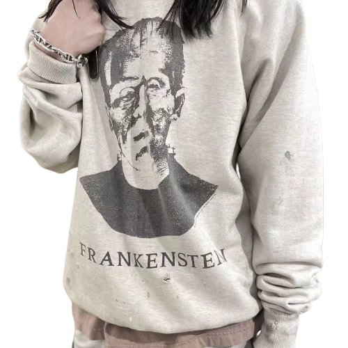 SAINT MICHAEL FRANKEN SWEAT-SHIRT - GRIS