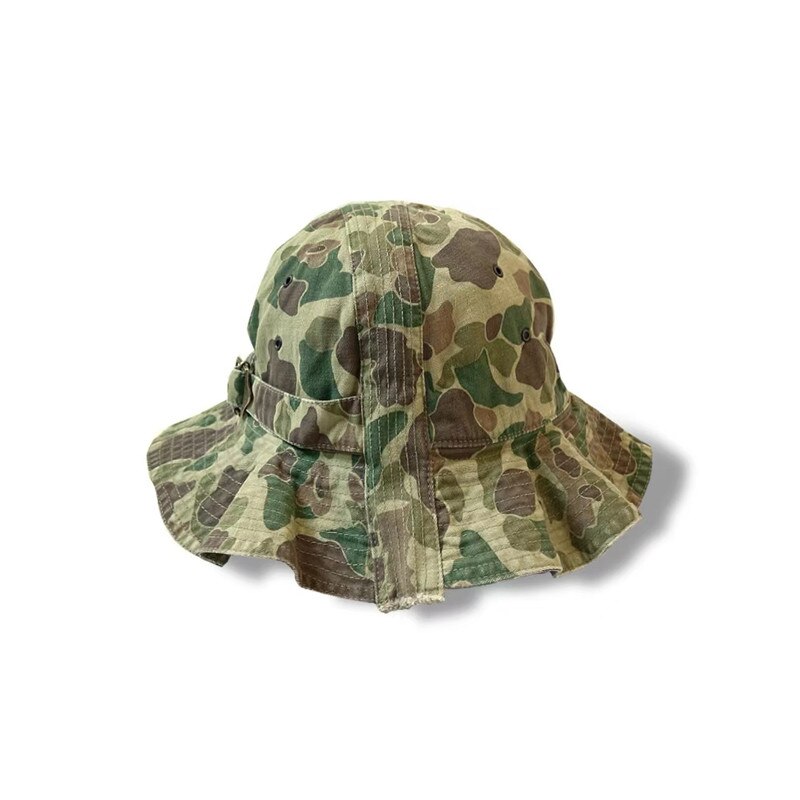 KAPITAL camouflage chapeau de pêcheur été pare-soleil loisirs de plein air casquette de sport