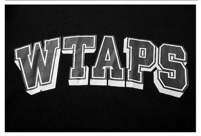 WTAPS-T-shirt à manches longues en coton pour hommes, haut fin, décontracté, ample, japonais, printemps, été