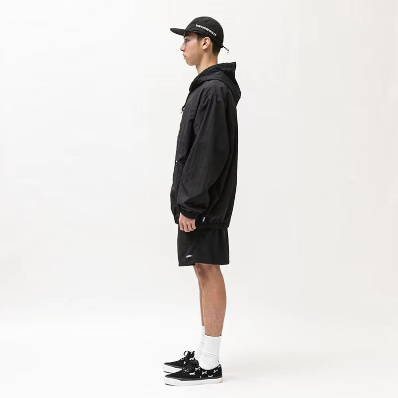 WTAPS vestes casual lâche Imperméable en nylon