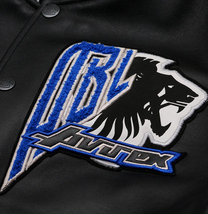 VESTE VARSITY DES LIONS NOIRS