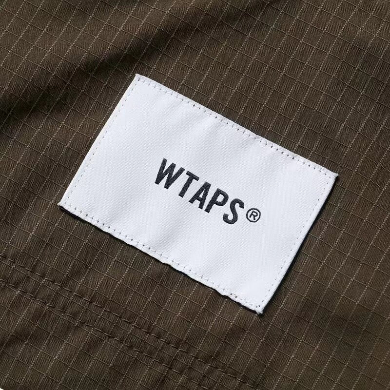 WTAPS Littérature T-shirt imperméable à manches longues, T-shirt ample et décontracté