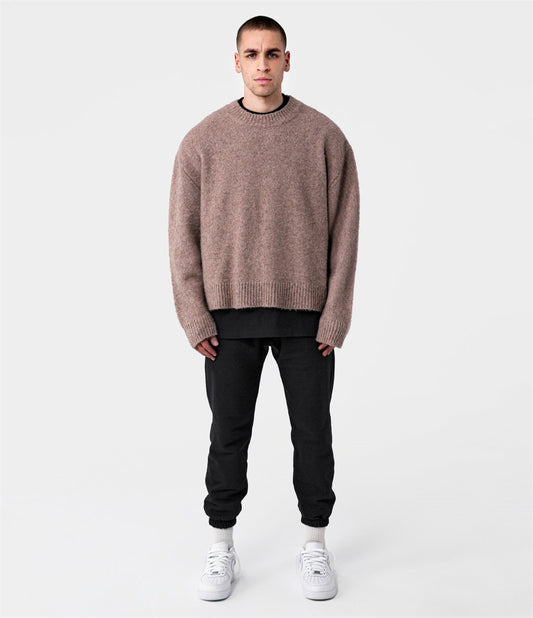 COLE BUXTON solide surdimensionné pull en tricot