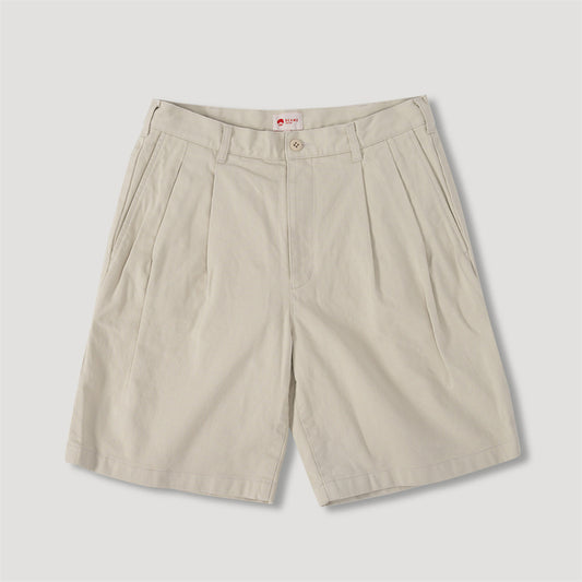 BEAMS japan short corde rouge double pli jachère