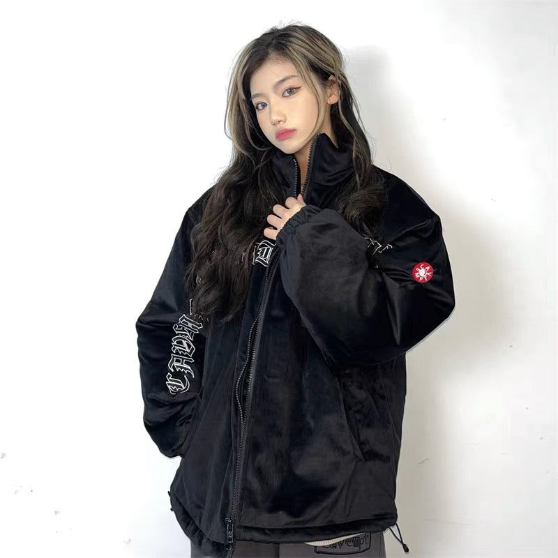 CAV EMPT Puffer Veste Mode Parkas Top Qualité Sanskrit Daim Col Haut Épaissi