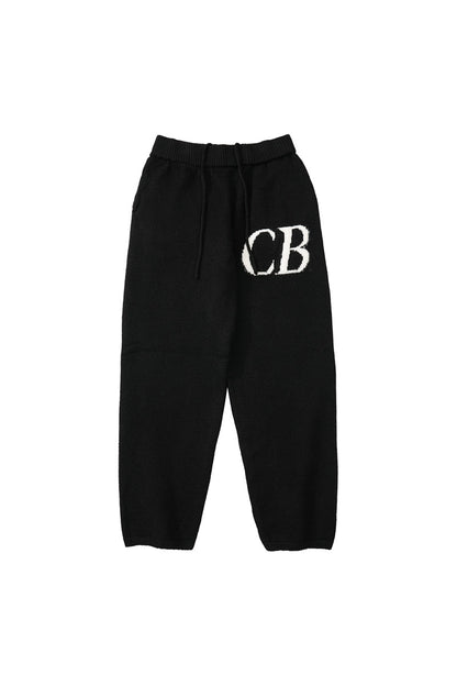 COLE BUXTON CB Pantalon en tricot à logo