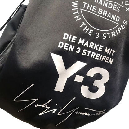 YOHJI YAMAMOTO Sac à dos dark Signature Series Fitness populaire