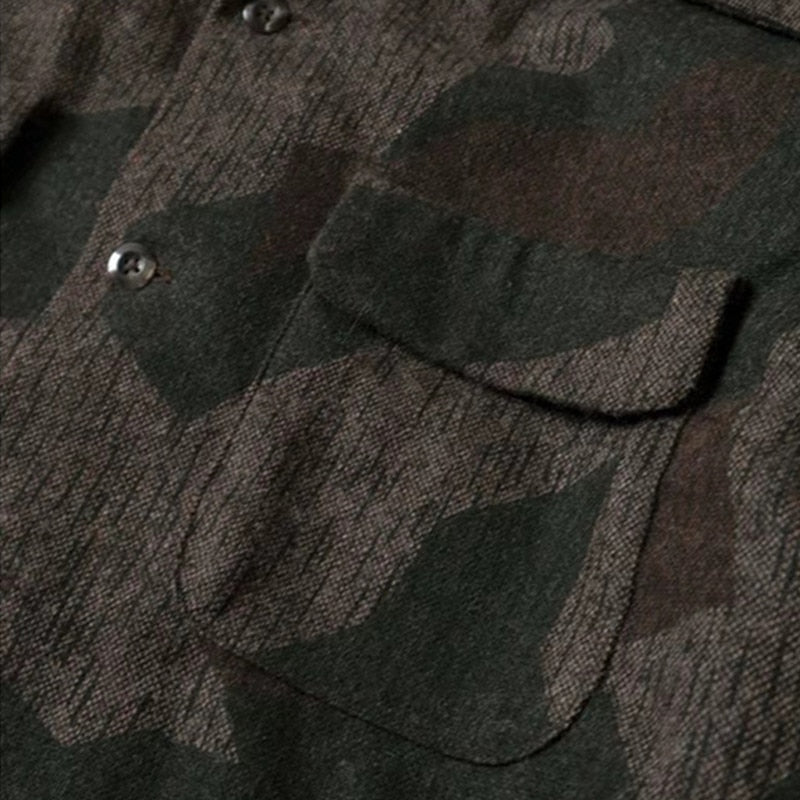 KAPITAL Style japonais offre restreinte Camouflage disparue Style militaire veste décontractée