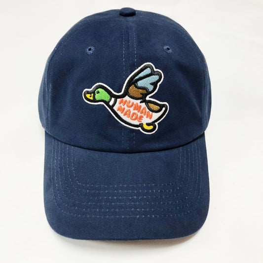 HUMAN MADE  Casquette de Baseball brodée en canard volant, chapeau de soleil, petite casquette souple pour hommes et femmes