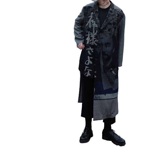 YOHJI YAMAMOTO Japon Style coréen manteau coupe-vent surdimensionnés